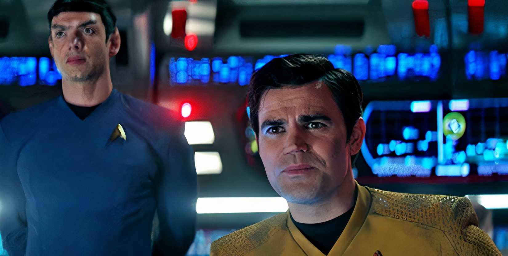 Spock and Captain Kirk